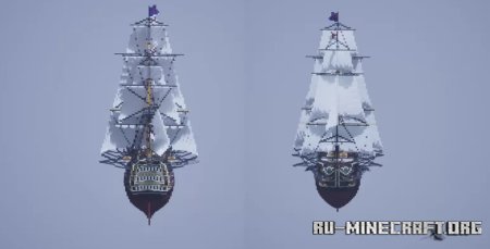  Royal Navy HMS Victory - First Rate Ship of the Line  Minecraft