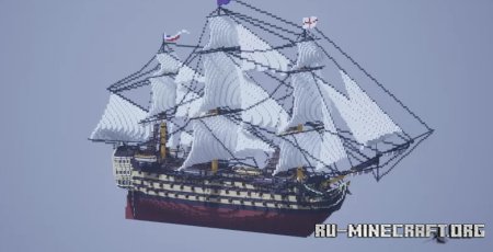  Royal Navy HMS Victory - First Rate Ship of the Line  Minecraft