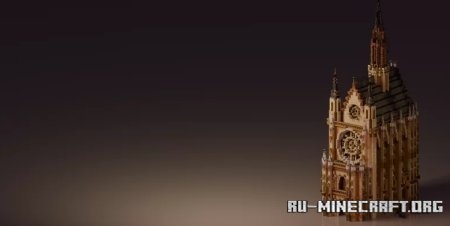  Sainte-Chapelle. Paris  Minecraft