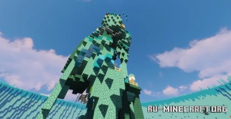  Aqua Parkour by Teddyishappyl  Minecraft