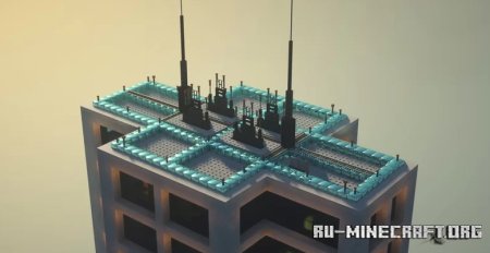  826-Meters Tall Building  Minecraft