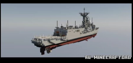  FFG-57 USS Reuben James  Minecraft
