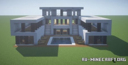  Mega Modern Villa by ChocolateForever1  Minecraft