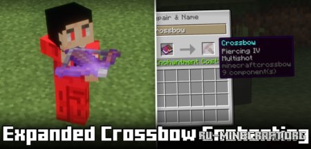  Expanded Crossbow Enchanting  Minecraft 1.21.5