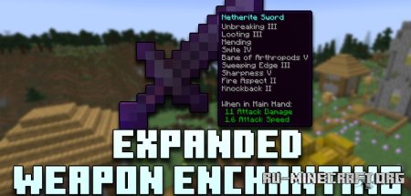  Expanded Weapon Enchanting  Minecraft 1.21.5