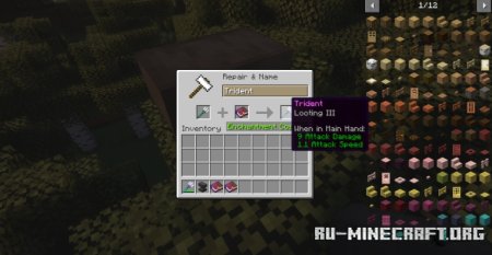  Expanded Trident Enchanting  Minecraft 1.21.5