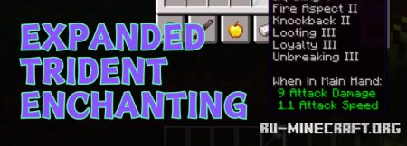  Expanded Trident Enchanting  Minecraft 1.21.5