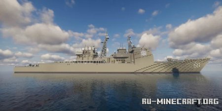  CG 60 - USS Normandy  Minecraft