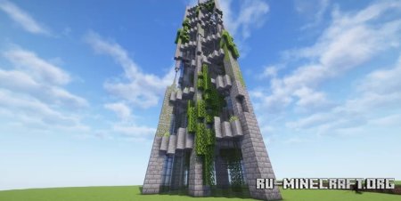  Abandoned SkyScraper  Minecraft