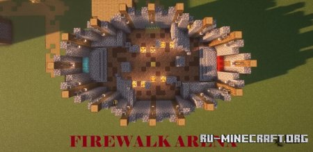 Скачать Firewalk Arena V2 для Minecraft
