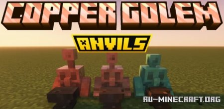  Copper Golem Anvils  Minecraft 1.21.5