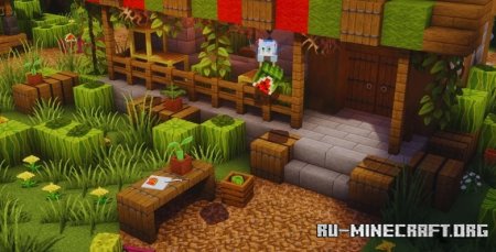  Watermelon Festival - Colorful Market Build  Minecraft