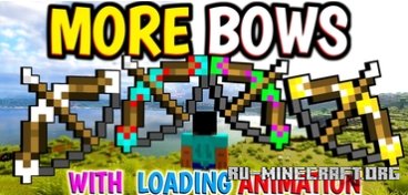 Скачать Больше луков для Minecraft PE 1.21