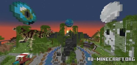  The Abandoned Theme Park  Minecraft