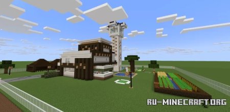  Quartz Luxury Villa  Minecraft