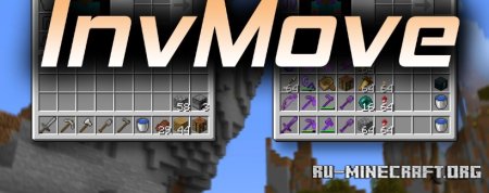 Скачать InvMove для Minecraft 1.21.5
