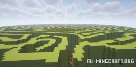  Massive floral labyrinth  Minecraft