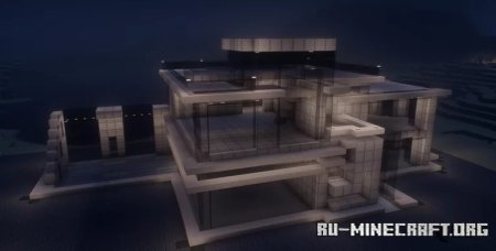  Modern House X  Minecraft