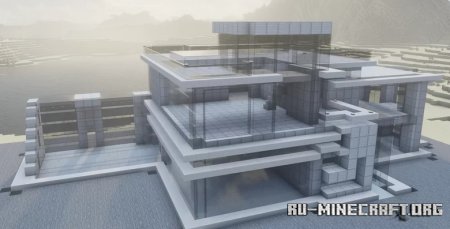  Modern House X  Minecraft