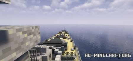  DKM Admiral Graff Spee! (full interrior)  Minecraft