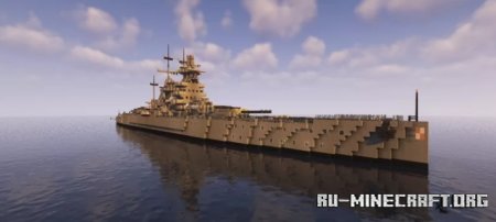  DKM Admiral Graff Spee! (full interrior)  Minecraft