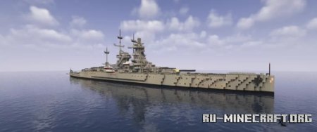  DKM Admiral Graff Spee! (full interrior)  Minecraft