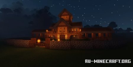  Emberwood Manor (Survival Base)  Minecraft