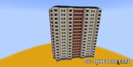  Appartment House Building  Minecraft