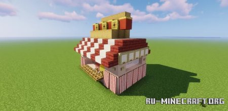  Hot dog stand (Festival)  Minecraft