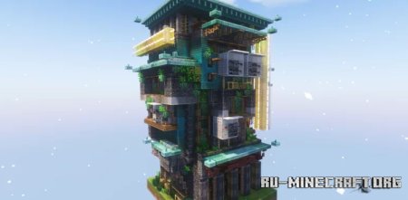  Cyberpunk Japan  Minecraft