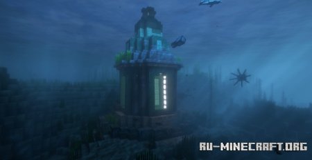  Underwater Village  Minecraft 1.21.4