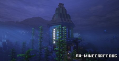  Underwater Village  Minecraft 1.21.4
