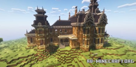  Victorian Heights Manor  Minecraft
