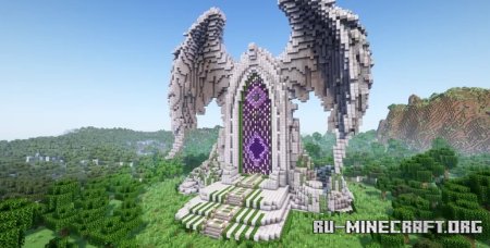  Angel Wings Elysium Nether Portal  Minecraft