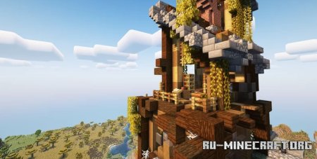  Crooked Cottage  Minecraft