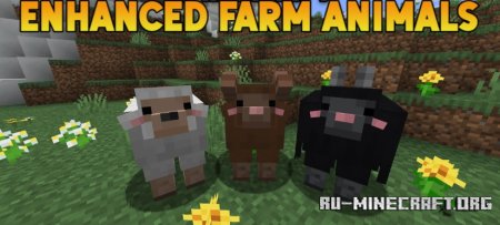  Enhanced Farm Animals  Minecraft 1.21.5