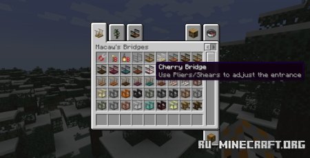 Скачать Macaw’s TerraformersMC для Minecraft 1.21.4