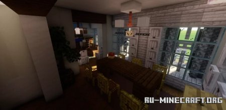  Country style home, with wrap around porch  Minecraft