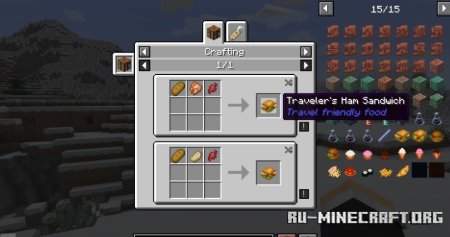  Travel Friendly Food  Minecraft 1.21.1