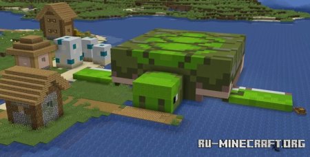 Скачать Mountains, Trees and the Sea для Minecraft