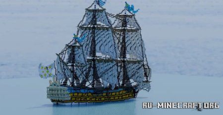  Jean Bart - Sailing Ship  Minecraft