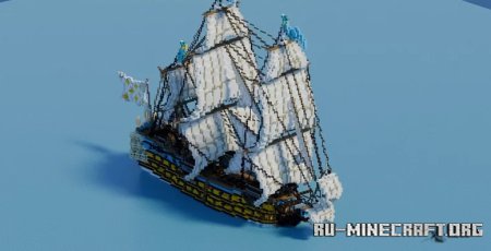  Jean Bart - Sailing Ship  Minecraft