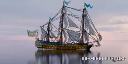  Jean Bart - Sailing Ship  Minecraft