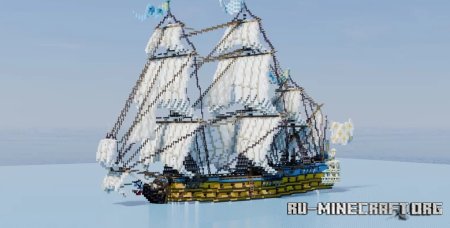 Скачать Jean Bart - Sailing Ship для Minecraft