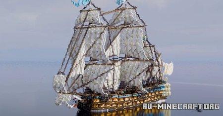  Jean Bart - Sailing Ship  Minecraft