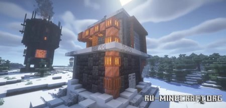 Скачать Steampunk House by CatBrick для Minecraft