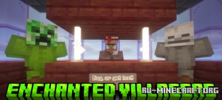 Скачать Enchanted Villagers для Minecraft 1.21.5