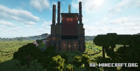  Victorian Factory  Minecraft
