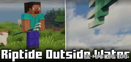  Riptide Outside Water  Minecraft 1.21.5