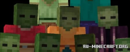  Os Default Skinned Zombies  Minecraft 1.21.5